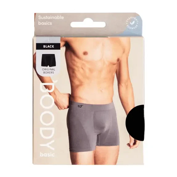 Boxer Shorts Men Sort str. L Boody